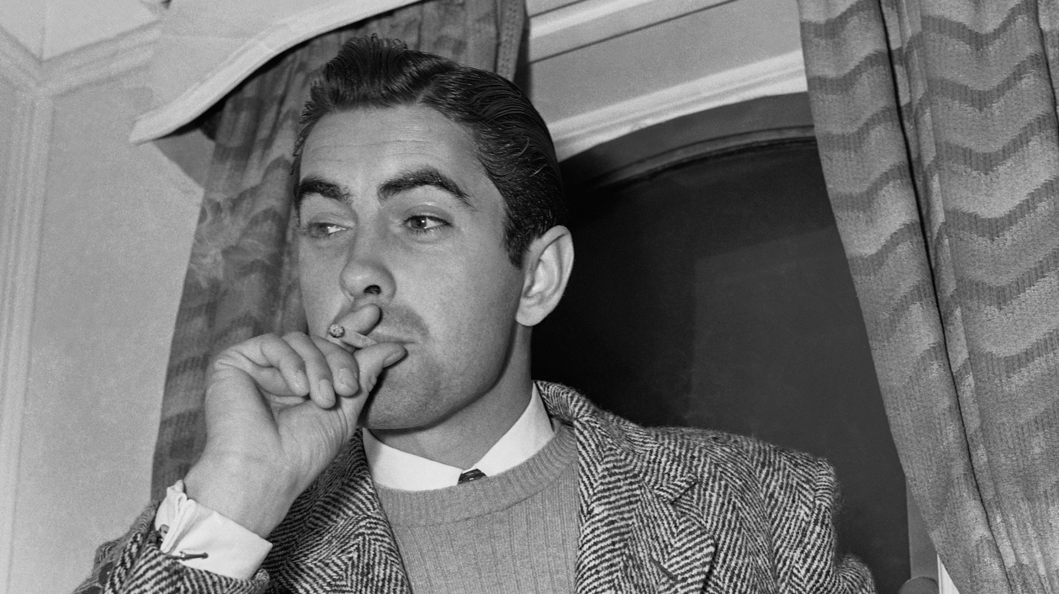 Tyrone Power had massive eyebrows