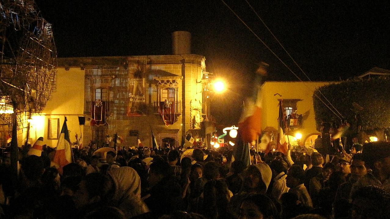 La víspera de Año Nuevo Popula